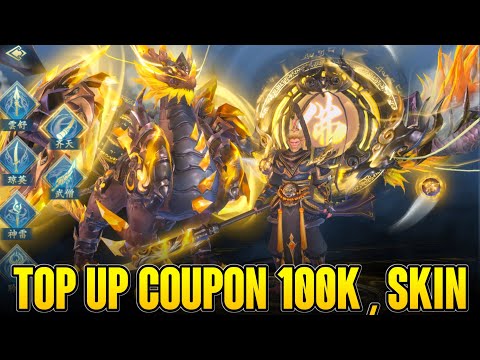 Nine Songs of Fantasy MMORPG - Top Up ¥100K , Full Outfit , Mount , Wing , Weapon , And More