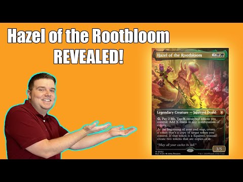 Bloomburrow Precon Commanders Revealed! | Hazel of the Rootbloom | Squirreled Away Precon Deck