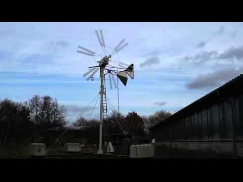 KUKATE 5  Selbstbauwindrad Fahnenregelung