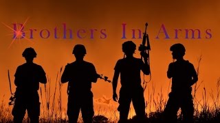 Joan Baez &  Dire Straits ✥ Brothers In Arms ➯Mashup ➯ Lyrics ➯ HD