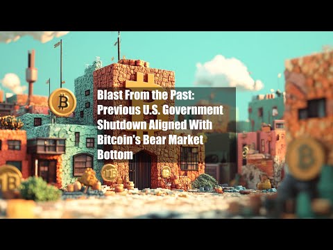 Blast From the Past: Previous U.S. Government Shutdown Aligned With Bitcoin's Bear Market Bottom