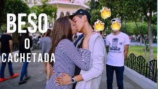 BESO O CACHETADA ❤️ KISSING PRANKS