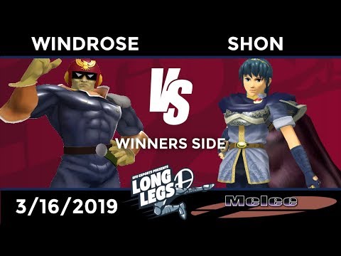 Long Legs Melee: Pools - Windrose (Captain Falcon) vs Shon (Marth)