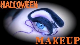 preview picture of video 'Halloween Makeup Tutorial Black Cat/ Макияж на Хэллоуин Чёрная кошка'