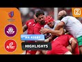 EEN BLOEDSTOLLENDE KRAKER VAN JEWELSTE! ?? | Georgië vs Portugal | WK Rugby 2023 | Samenvatting