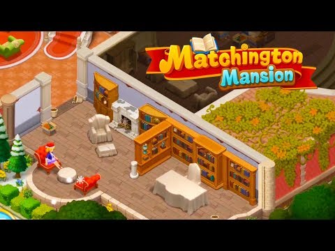 MATCHINGTON MANSION Story Walkthrough Gameplay Part 4 Bedroom/Library  | I ios/Android | Droidnation