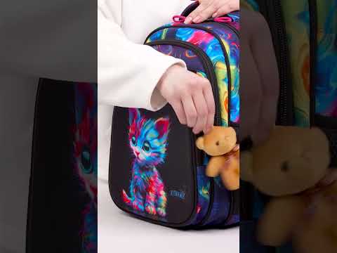 Рюкзак для девочки 1-4 класс Качественный школьный рюкзак с ортопедической спинкой Цветок SkyName R3-243 - фото 1 - id-p1580862240