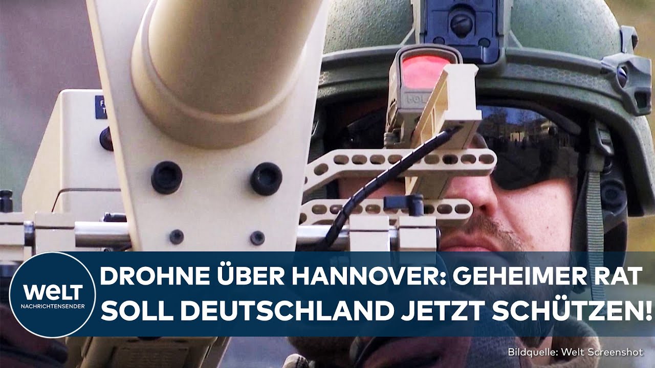 DEUTSCHLAND: Neuer Sicherheitsrat gegründet! Reaktion auf Drohnenalarm und hybride Bedrohungen!
