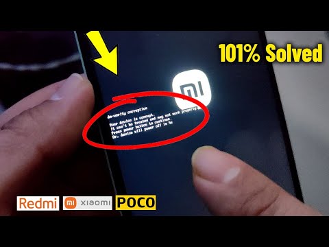 Remove dm verity corruption From All Redmi , Xiaomi and Poco Phones Without Losing Data - Fixed 💯% ✅