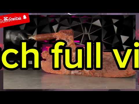 Rust is peeling this huge cleaver restoration (with carbon fiber handle )