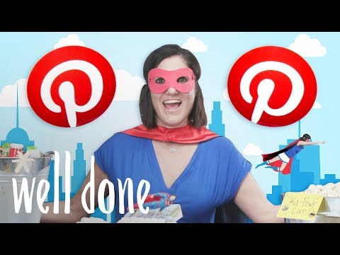 Mom Prepares a Pinterest-Worthy Superhero Kids' Birthday Party | Mom Vs. | Well Done