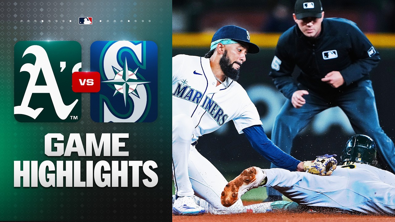 Athletics vs. Mariners Game Highlights (4/21/26) | MLB Highlights