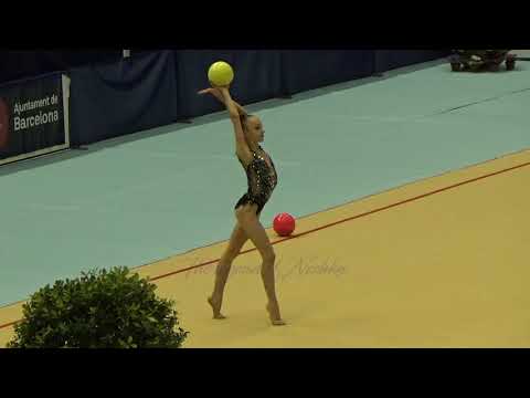 Khrystyna POHRANYCHNA (UKR) ball - 2019 Trofeu de Barcelona