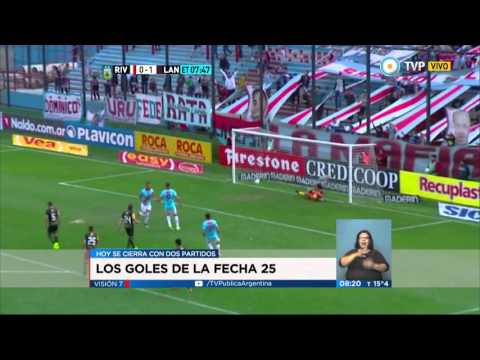 Visión 7 - Los goles de la fecha 25