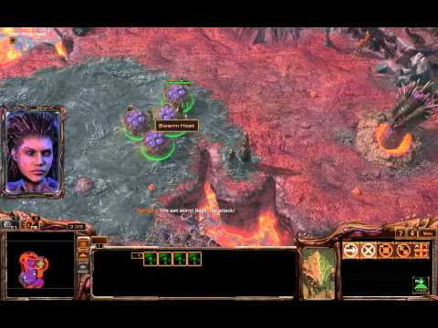 Swarm Host Evolution Mission - Starcraft II: Heart of the Swarm