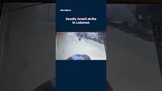 Israeli strike kills six in central Lebanon; regional escalation continues