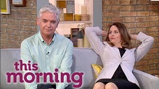 Debra Stephenson Is Amanda Holden | This Morning video