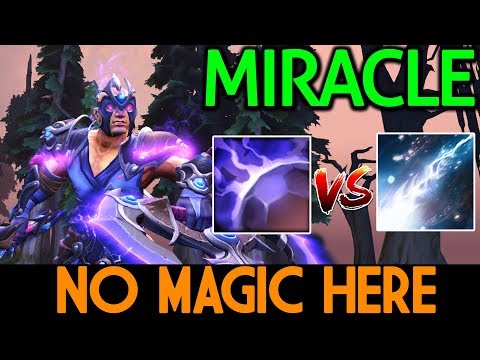 Miracle- [Anti Mage] VS Lina | No Magic Here! 7.14 Dota 2