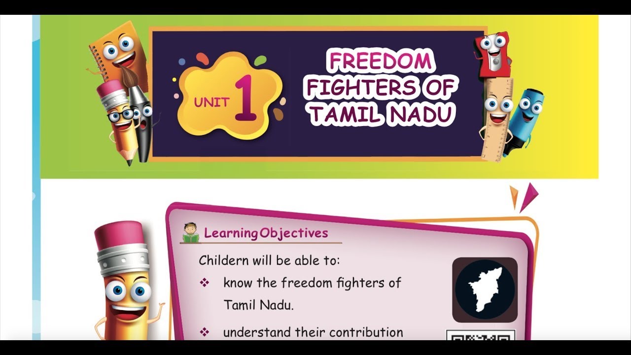 3 rd S.SCIENCE- TERM 3 - UNIT 1 - FREEDOM FIGHTERS OF TAMIL NADU - PART 1