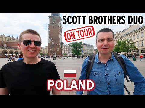 SCOTT BROTHERS DUO ON TOUR - "PIPES IN POLAND" - KRAKÓW & WARSAW