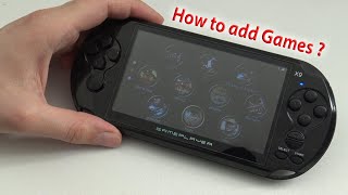 How to add games ? / X9 - PS Vita Clone