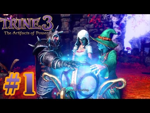 Trine 3 The Artifacts of Power - Gameplay Walkthrough Part 1 - Full Game MAX Settings  [ HD ]