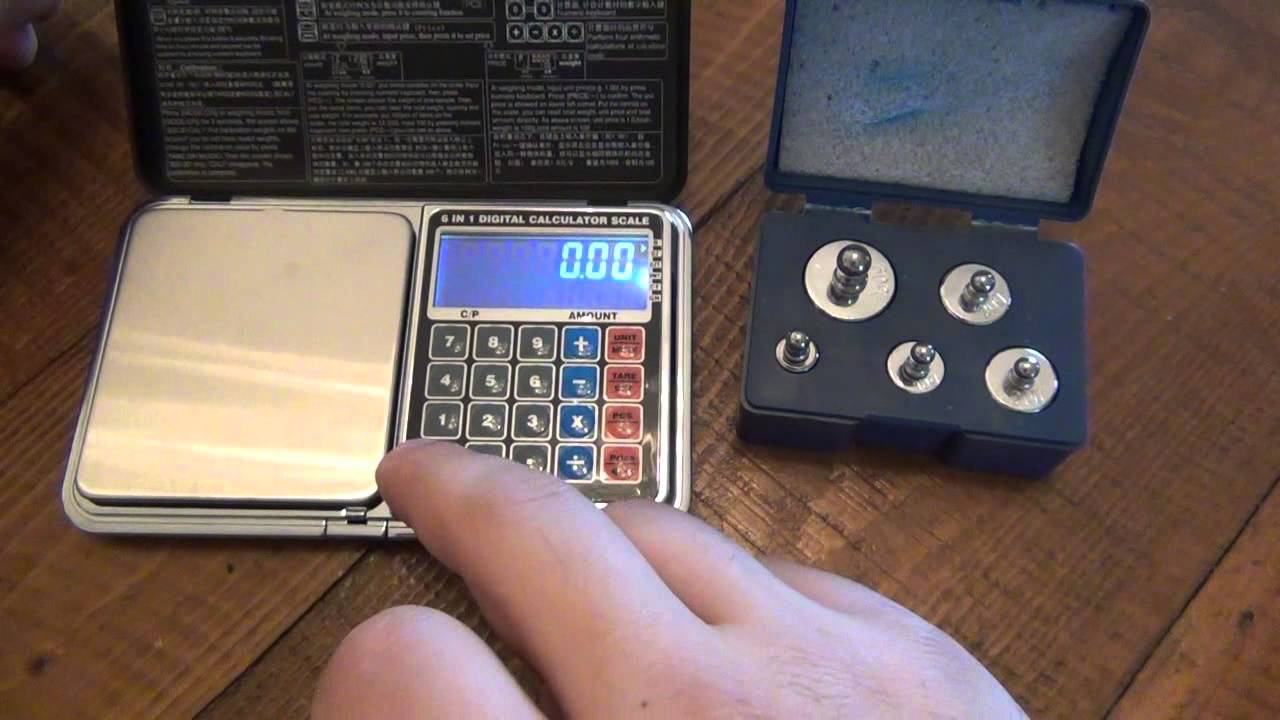 Gear Review : Digital Scale Calibration Weight Set