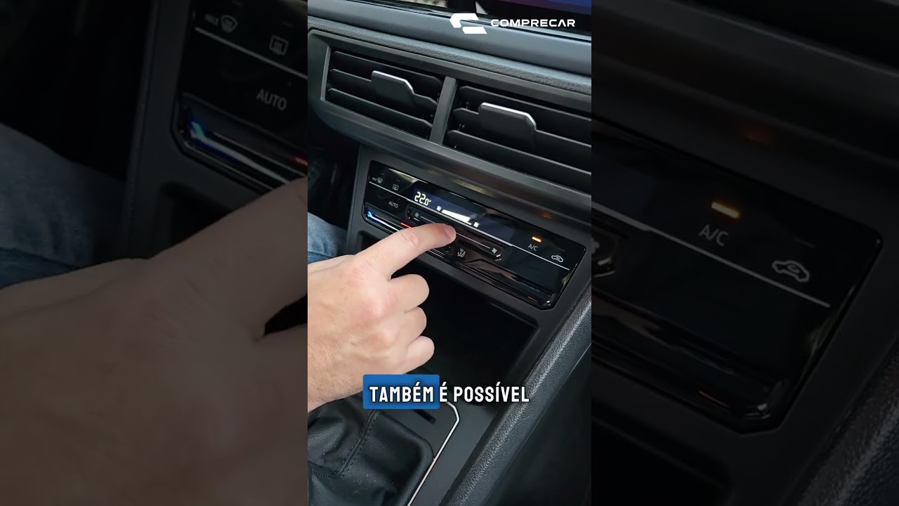 Como usar o ar-condicionado digital do Nivus? Estes atalhos escondidos deixam tudo mais rápido.