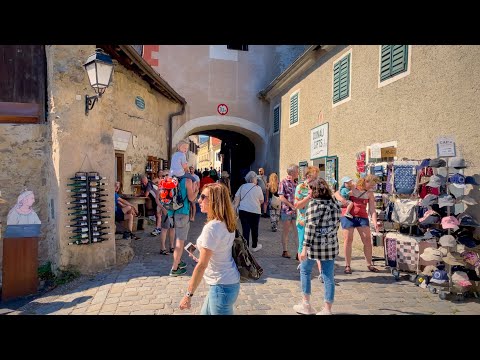 Walking in Dürnstein at Danube River, Wachau, Lower Austria | 4K  HDR Dolby Vision | ASMR | Old Town