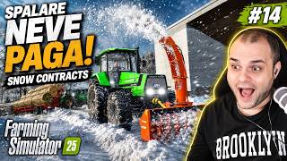 Mod Snow Contracts Spalare La Neve Paga! - #14 Farming Simulator 25 Deutschland
