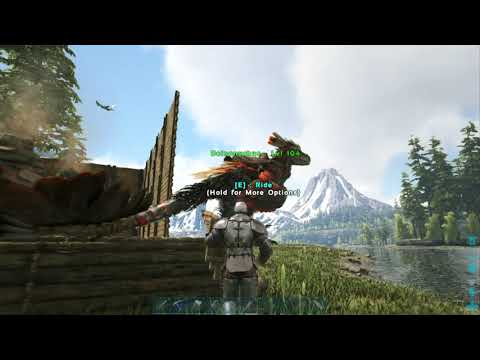 ARK: Survival Evolved - E04 - Deinonychus Leveling & Gigantopithicus