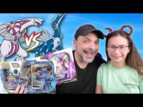 PALKIA VS DIALGA:  LEGENDARY Pokemon Collection Box Battle.