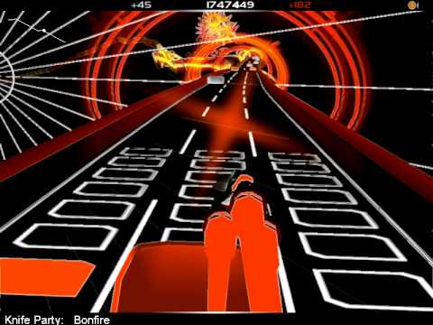 AudioSurf Canciones Descargables :D (Knife Party: Bonfire) :D