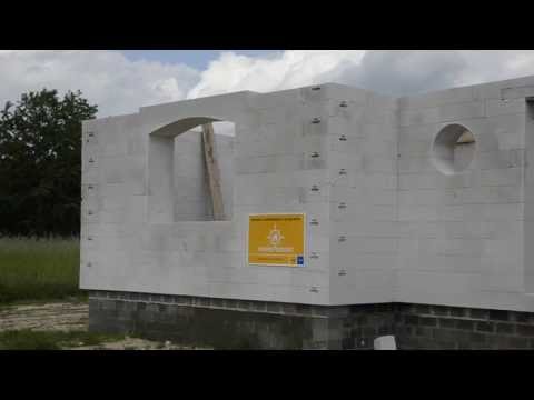 Budowa domu z bloczków Ytong Energo 48 cm w Patoku Nowym k. Łukowa - zdjęcie