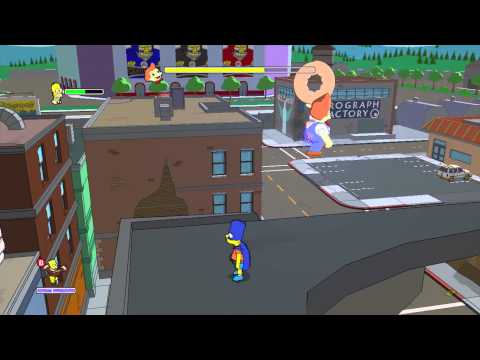 The Simpsons Game (Xbox 360) ~ Level 8: Shadow of the Colossal Donut (Collectables)