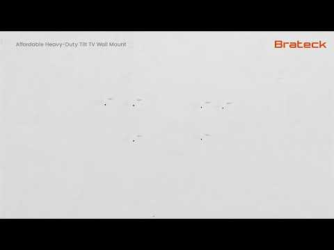 Držák Brateck LP73-69T pro TV 60"-120" 120kg polohovatelný nástěnný Heavy Duty