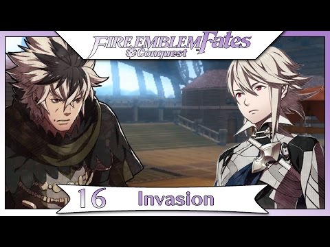 Fire Emblem Fates Conquest - Part 12  | Chapter 16 - Invasion! [Non-DLC English Walkthrough]