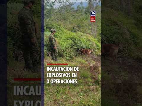 Ejército neutraliza 25 explosivos en Inzá, Toribío y La Vega, Cauca