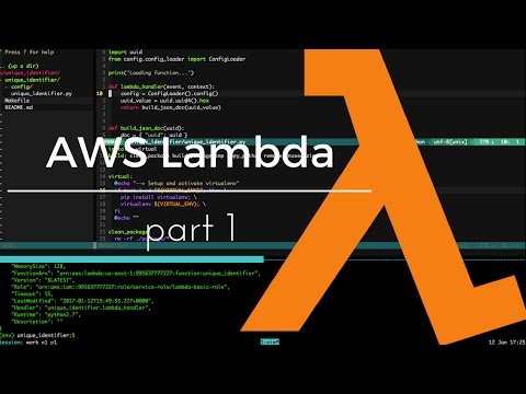 Create an AWS Python Lambda (part 1)