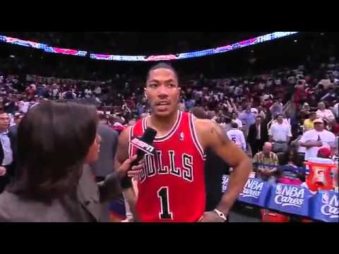 Derrick Rose 44 pts 4 threes 7 asts vs Hawks 06.05.2011 Full Highlights