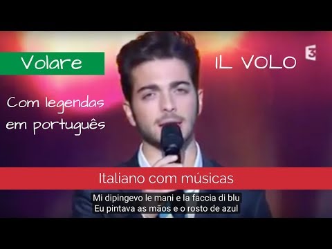 O clássico italiano Volare com legendas em português