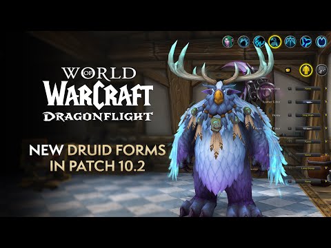 CUSTOMIZABLE Moonkins & NEW Druid Forms Coming in Patch 10.2 | Dragonflight