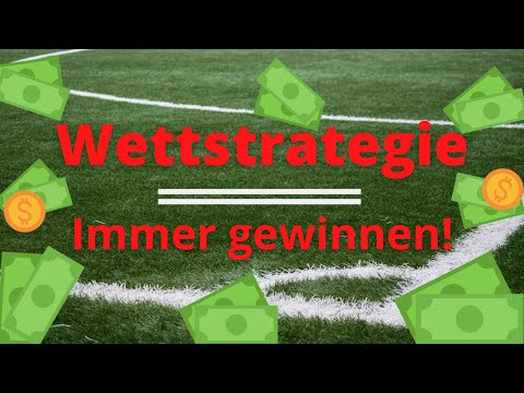 Immer Gewinnen Sportwetten Strategie!💥 Beste Fußball Wettstrategie?