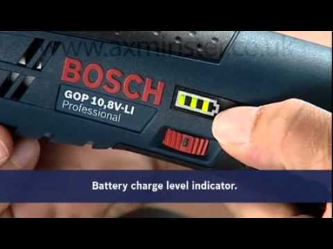 Bosch GOP10.8V All Rounder Kit with 36 Accessories in Systainer Kit