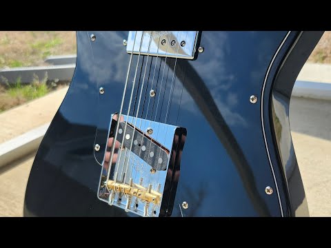 Custom Built T-style '72 Custom Tele Custom Early 2020s - Black image 7