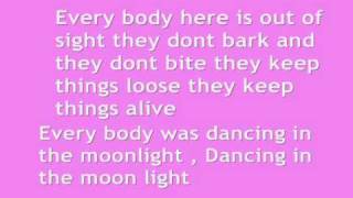 Alyson Stoner - Dancing in the Moonlight (Lyrics on Screen)