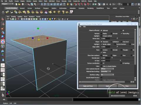 Maya Beginner Basics 7/10: Custom Polygon Display [Tutorial #07]