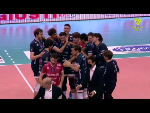 Top Volley Cisterna vs. Allianz Milano - FIVB - Super Liga - Match Highlights