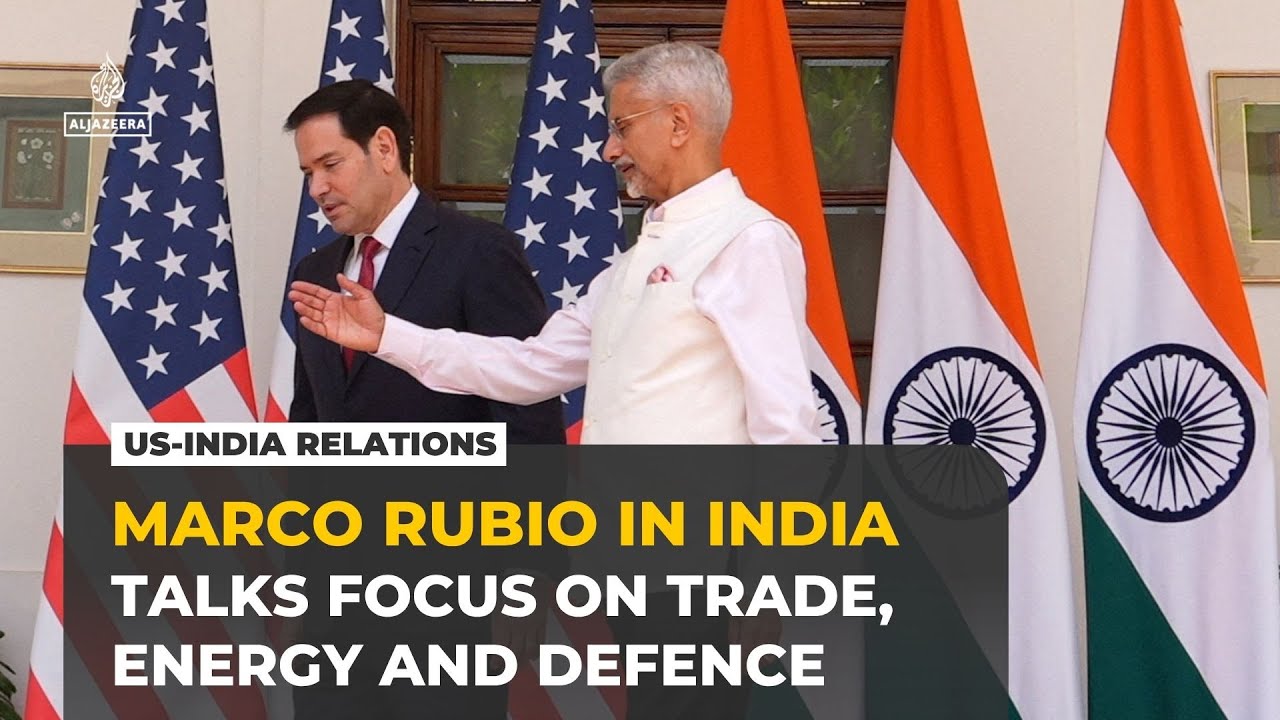 US Secretary of State Rubio in India to repair trade, energy and defence ties