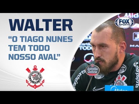 CORINTHIANS AO VIVO! Walter concede entrevista coletiva direto do CT Joaquim Grava